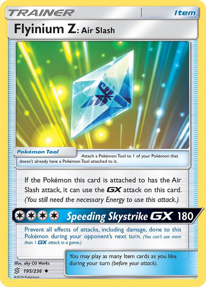 Flyinium Z: Air Slash - SM - Unified Minds