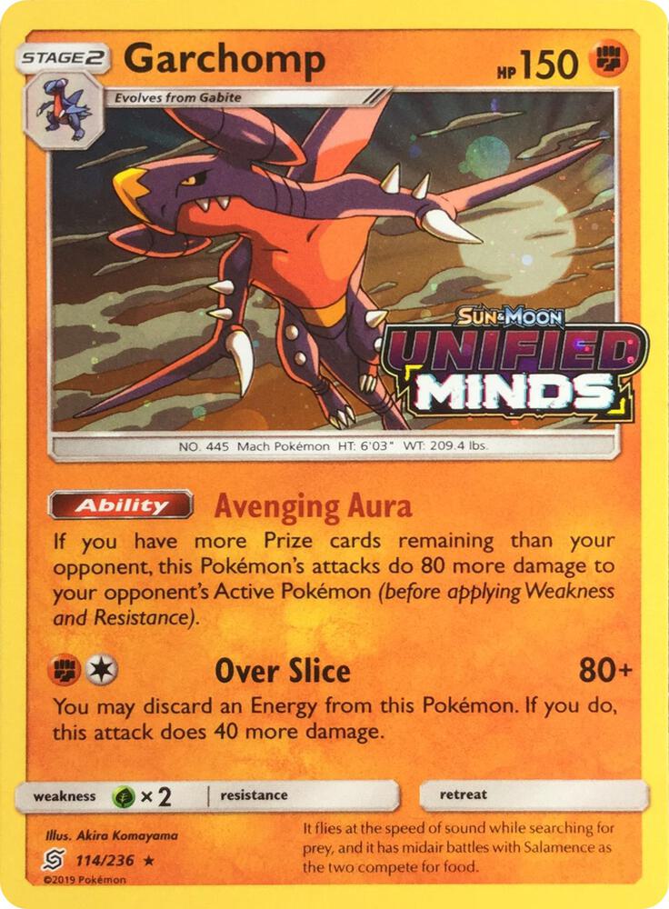 Garchomp - 114/236 (Cosmos Holo) - Miscellaneous Cards & Products
