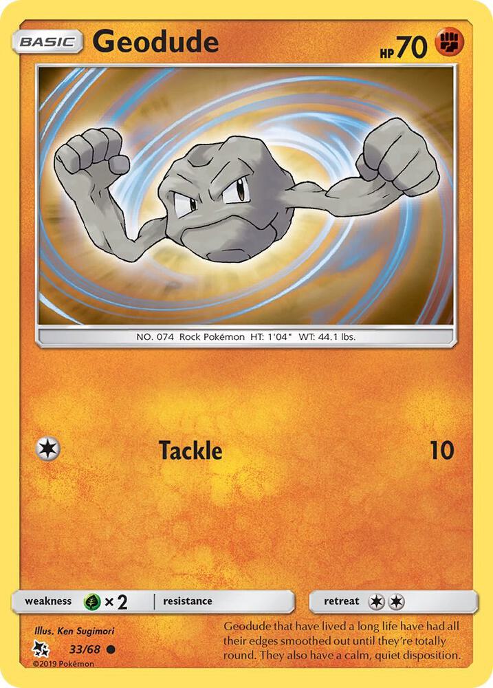 Geodude - Hidden Fates