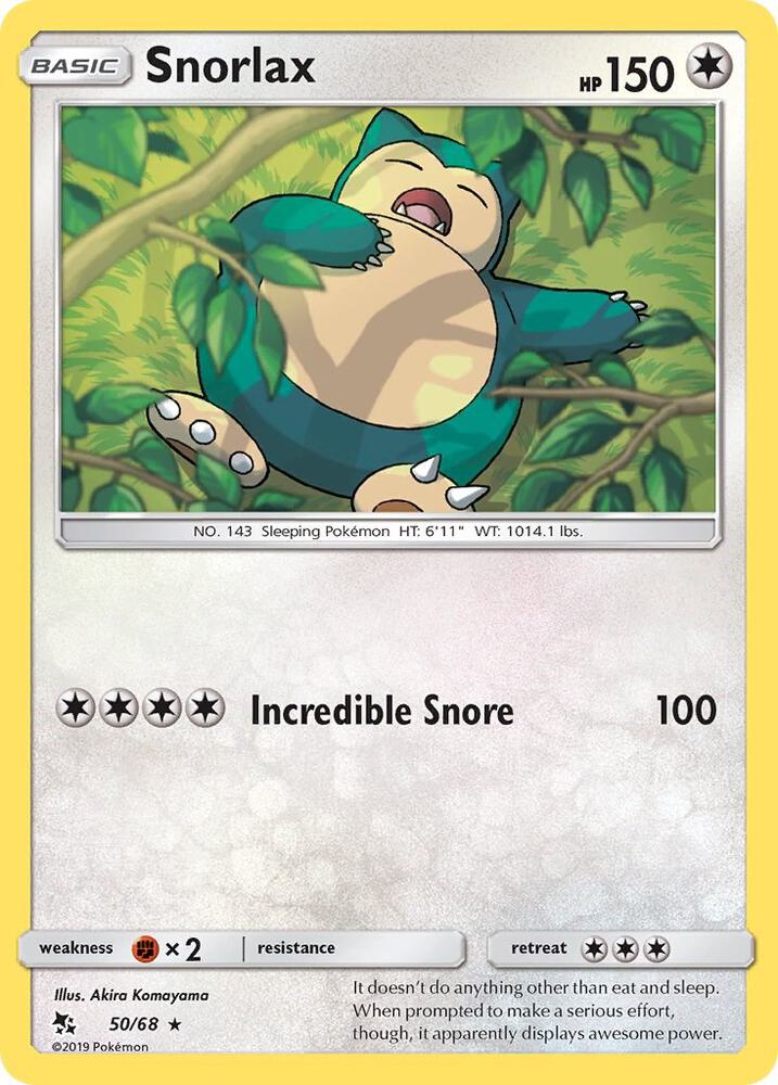 Snorlax - Hidden Fates