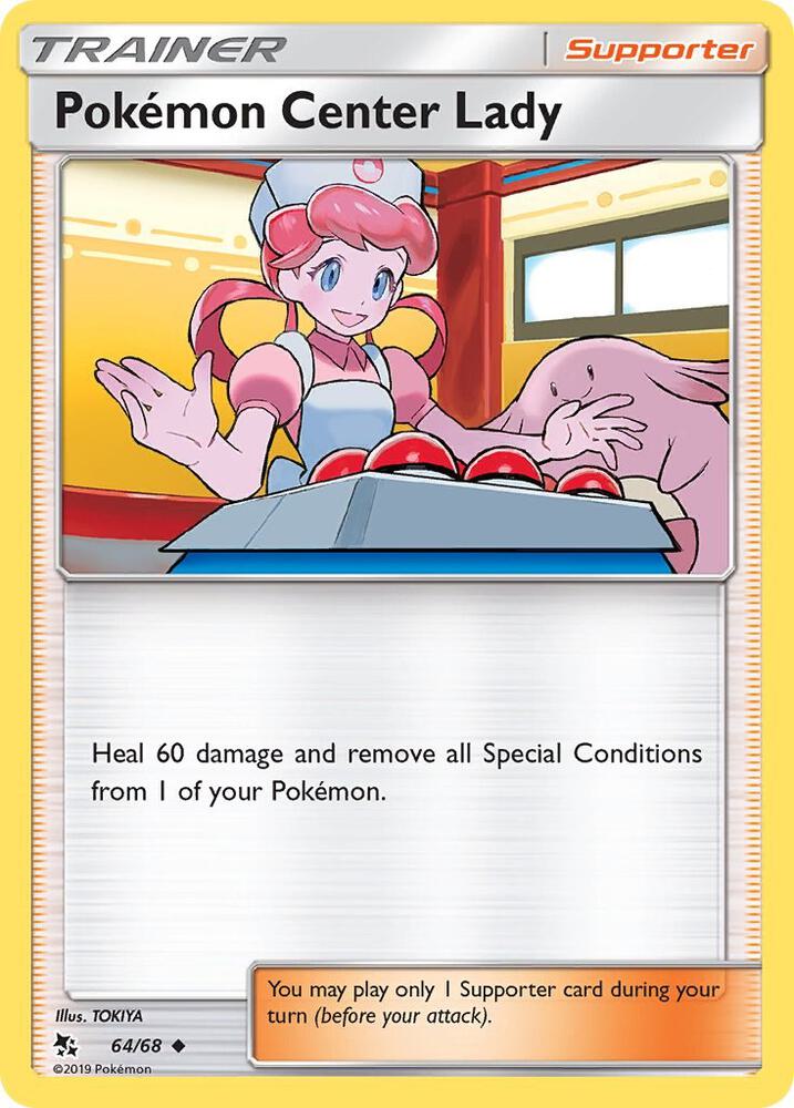 Pokemon Center Lady - Hidden Fates