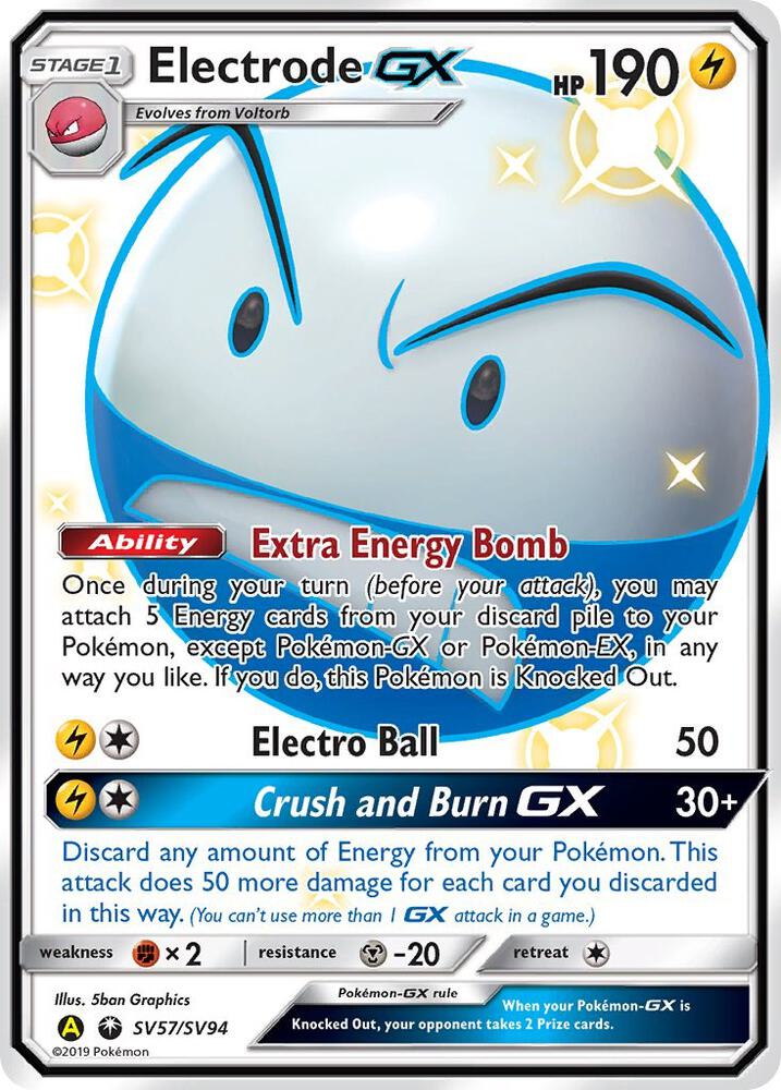Electrode GX - Hidden Fates: Shiny Vault
