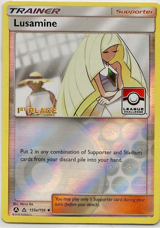 Lusamine - 153a/156 (League Challenge) [1st Place] - League & Championship Cards