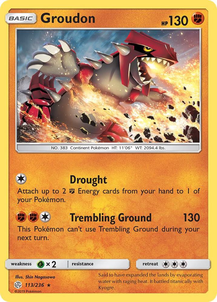 Groudon - SM - Cosmic Eclipse