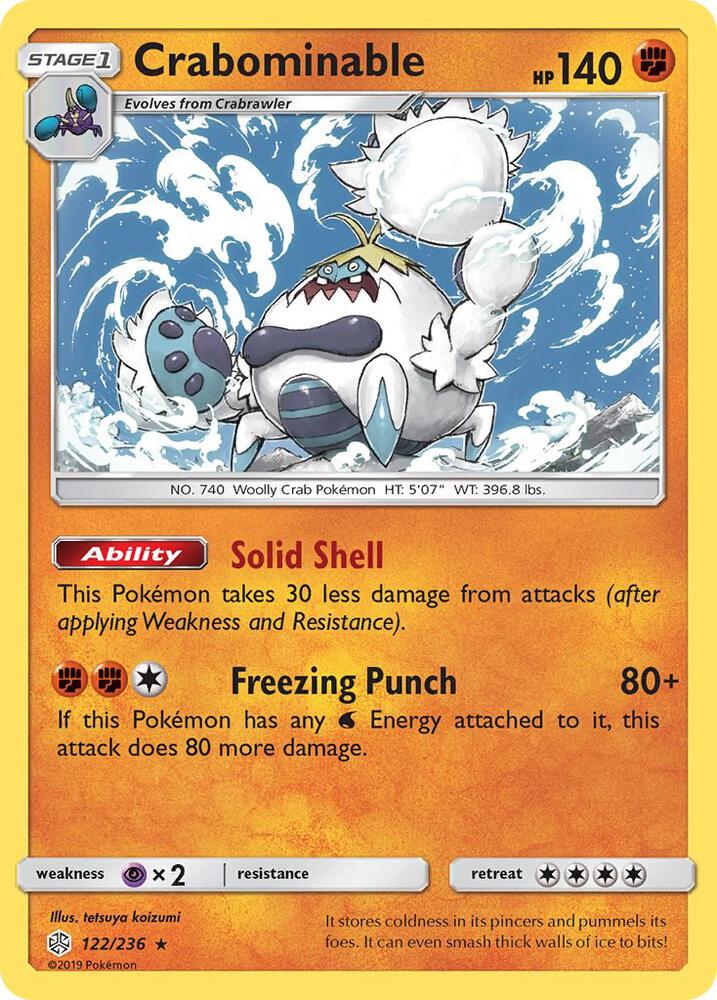 Crabominable - SM - Cosmic Eclipse