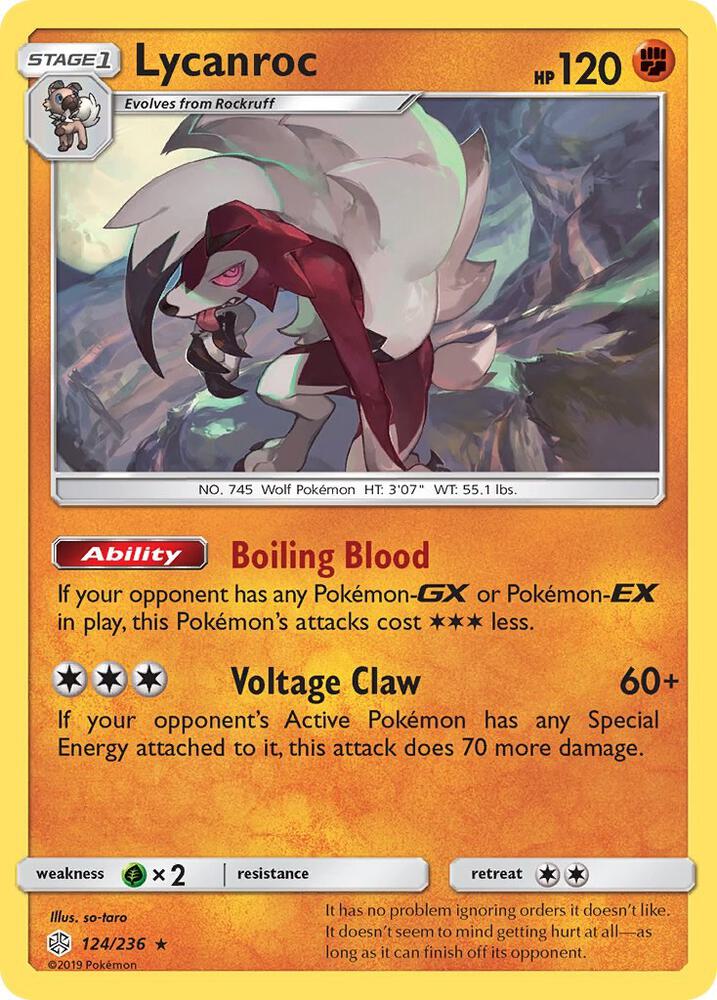 Lycanroc - SM - Cosmic Eclipse