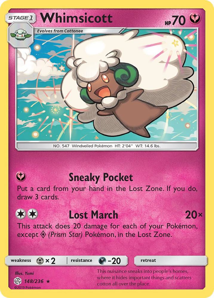 Whimsicott - SM - Cosmic Eclipse