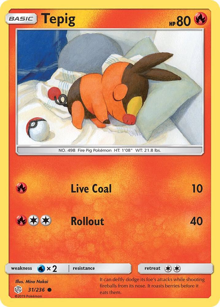 Tepig - SM - Cosmic Eclipse