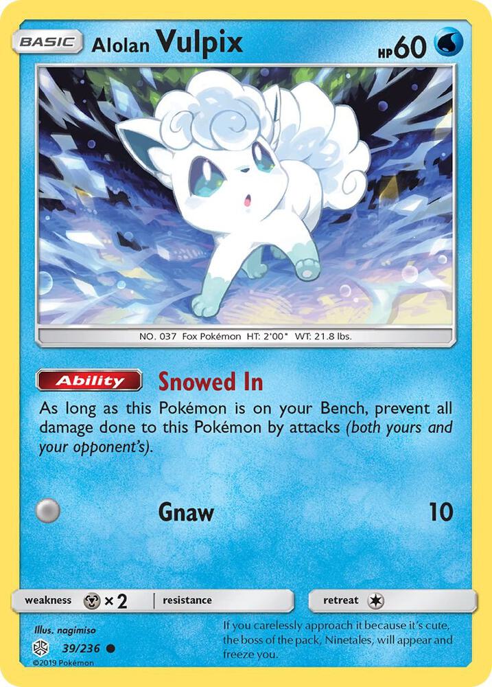 Alolan Vulpix - SM - Cosmic Eclipse