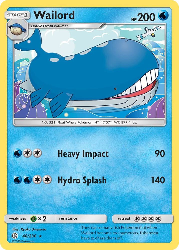 Wailord - SM - Cosmic Eclipse