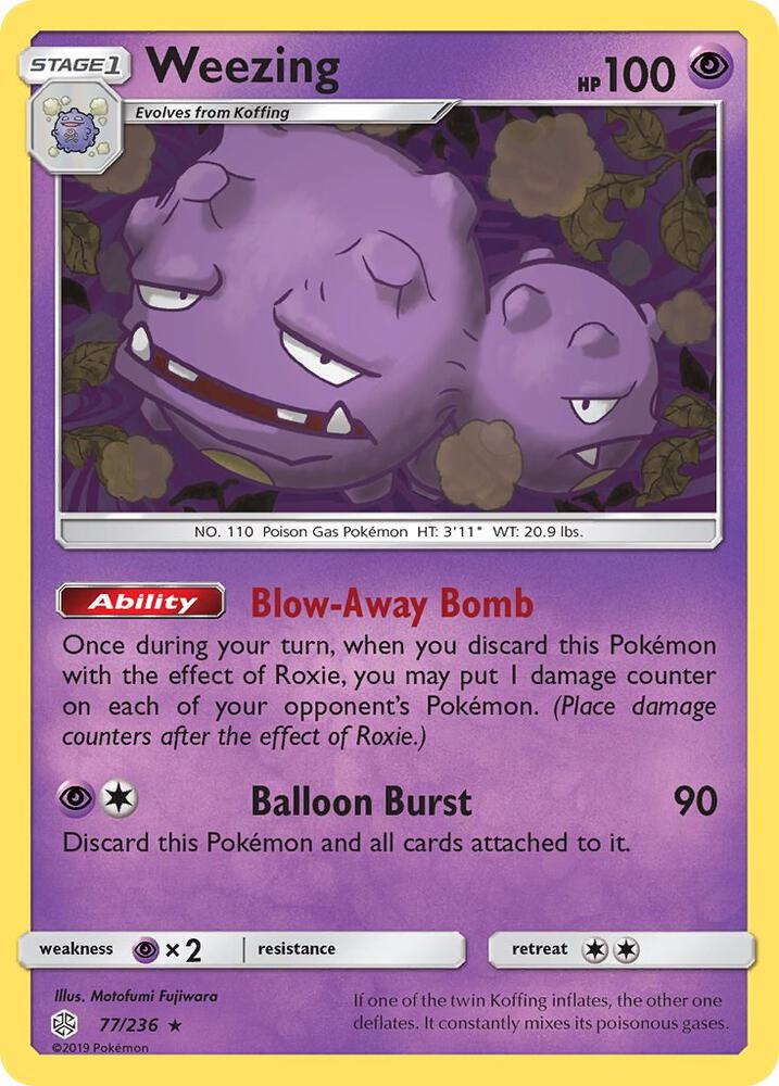 Weezing - SM - Cosmic Eclipse