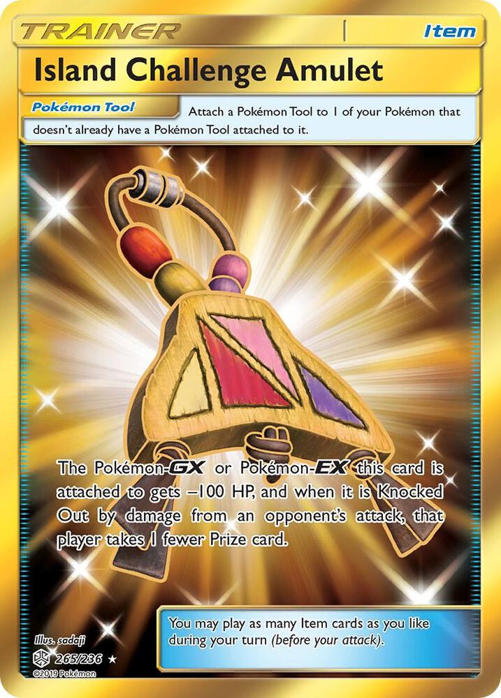Island Challenge Amulet (Secret) - SM - Cosmic Eclipse