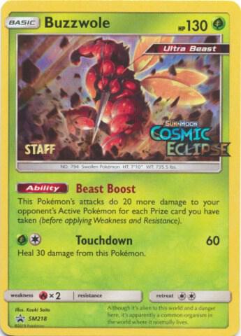 Buzzwole (Prerelease) [Staff]