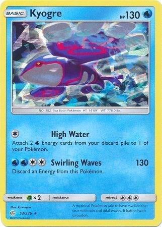 Kyogre (Cracked Ice Holo)