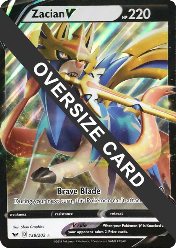 Zacian V - 138/202 - Jumbo Cards