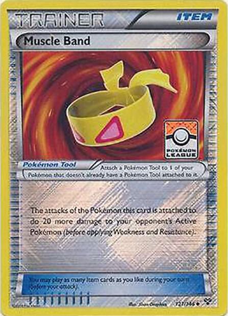 Muscle Band - 121/146 - (Pokemon League) - League & Championship Cards