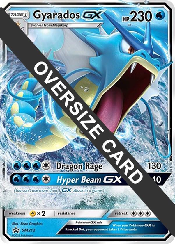 Gyarados GX - SM212 (SM Black Star Promo) - Jumbo Cards