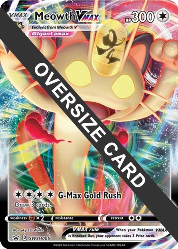 Meowth VMAX - SWSH005 - Jumbo Cards