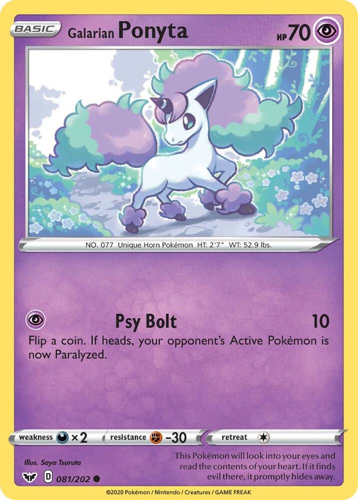 Galarian Ponyta - SWSH01: Sword & Shield Base Set