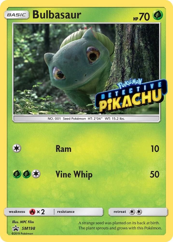 Bulbasaur (Detective Pikachu Stamped)