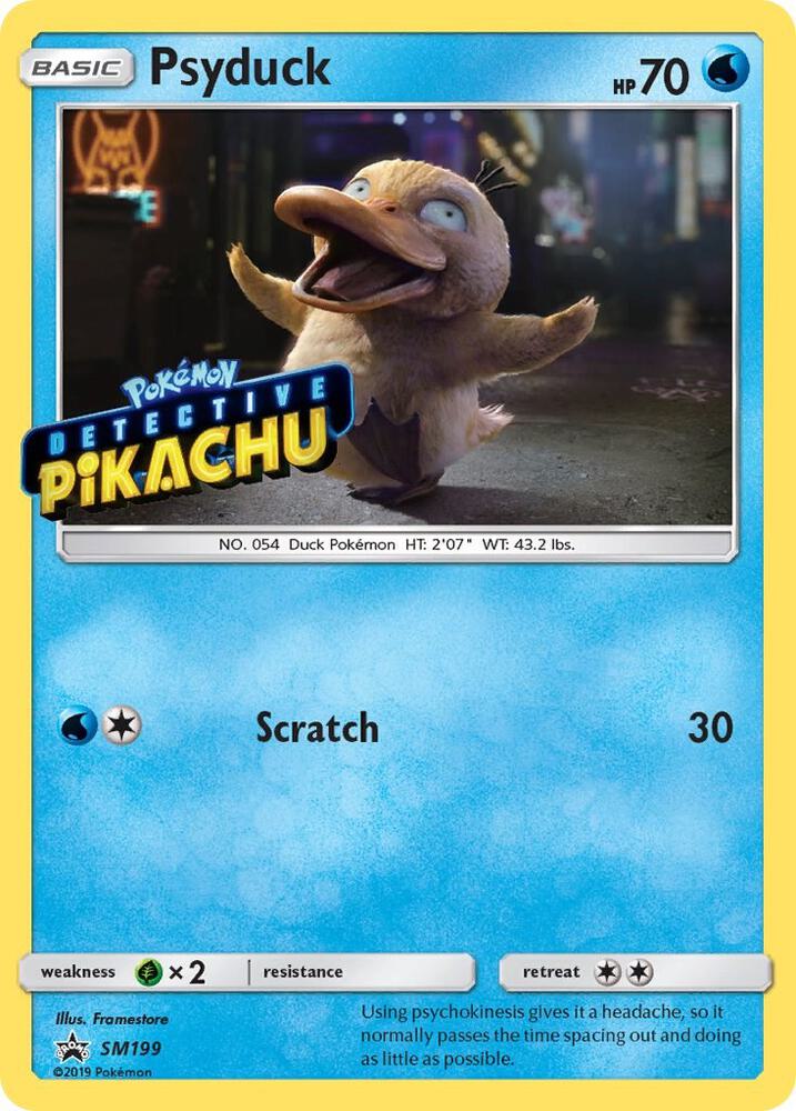 Psyduck (Detective Pikachu Stamped)