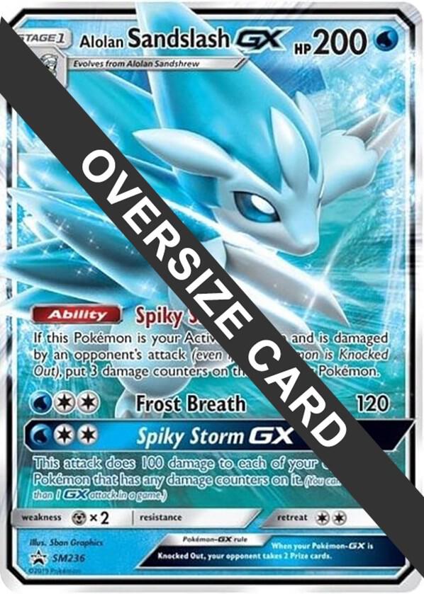 Alolan Sandslash GX - SM236 - Jumbo Cards