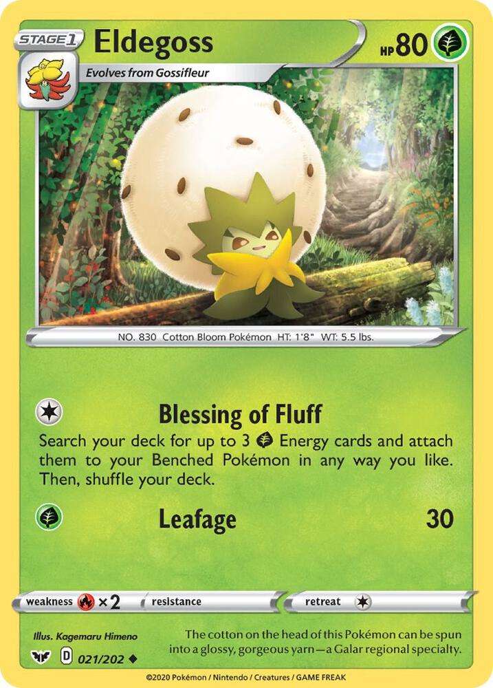Eldegoss - SWSH01: Sword & Shield Base Set