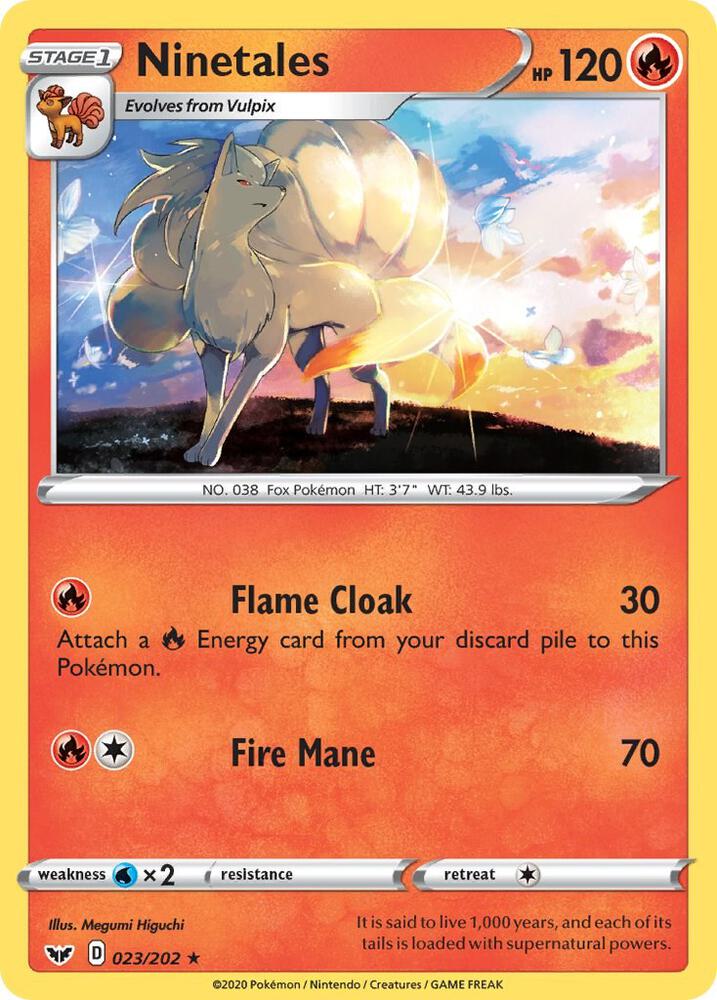 Ninetales - SWSH01: Sword & Shield Base Set