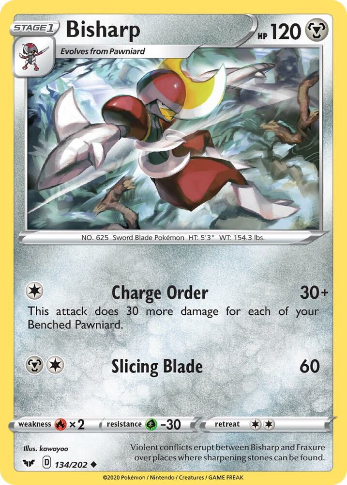 Bisharp - SWSH01: Sword & Shield Base Set