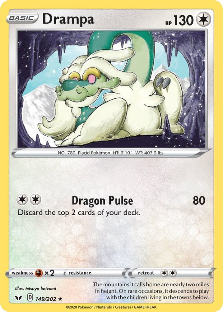 Drampa - SWSH01: Sword & Shield Base Set