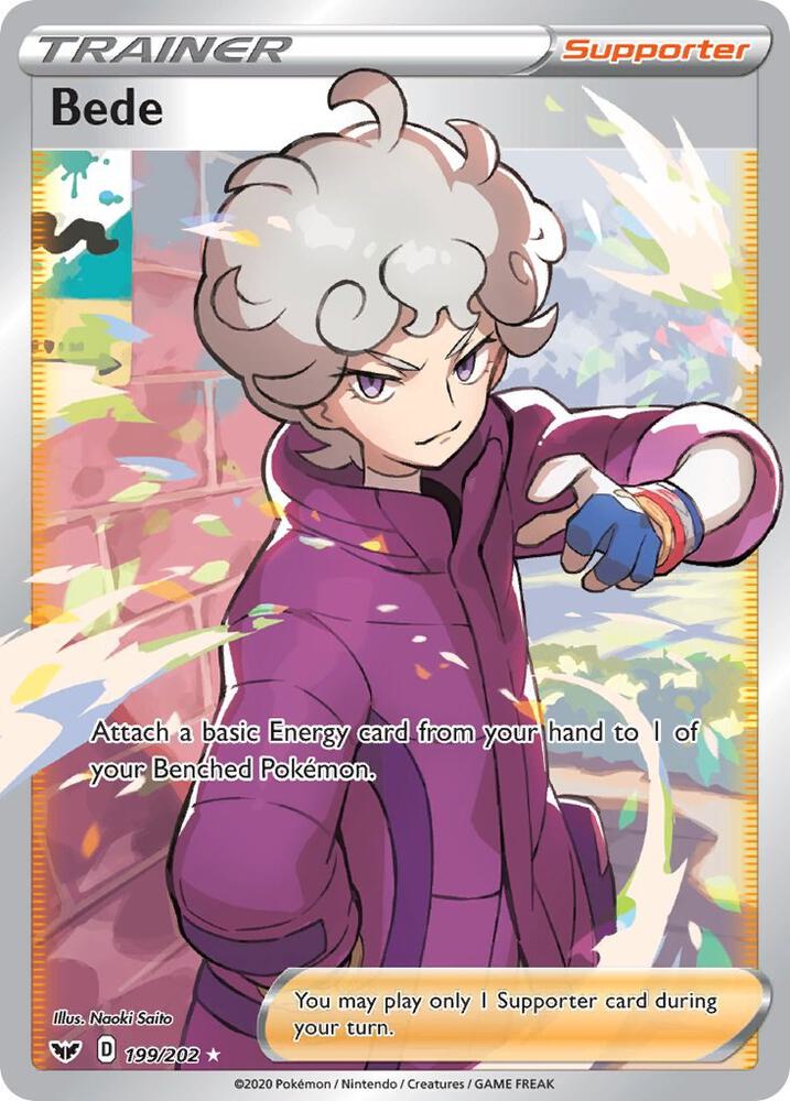 Bede (Full Art) - SWSH01: Sword & Shield Base Set
