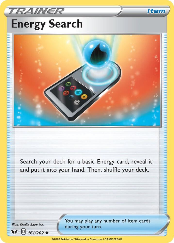 Energy Search - SWSH01: Sword & Shield Base Set