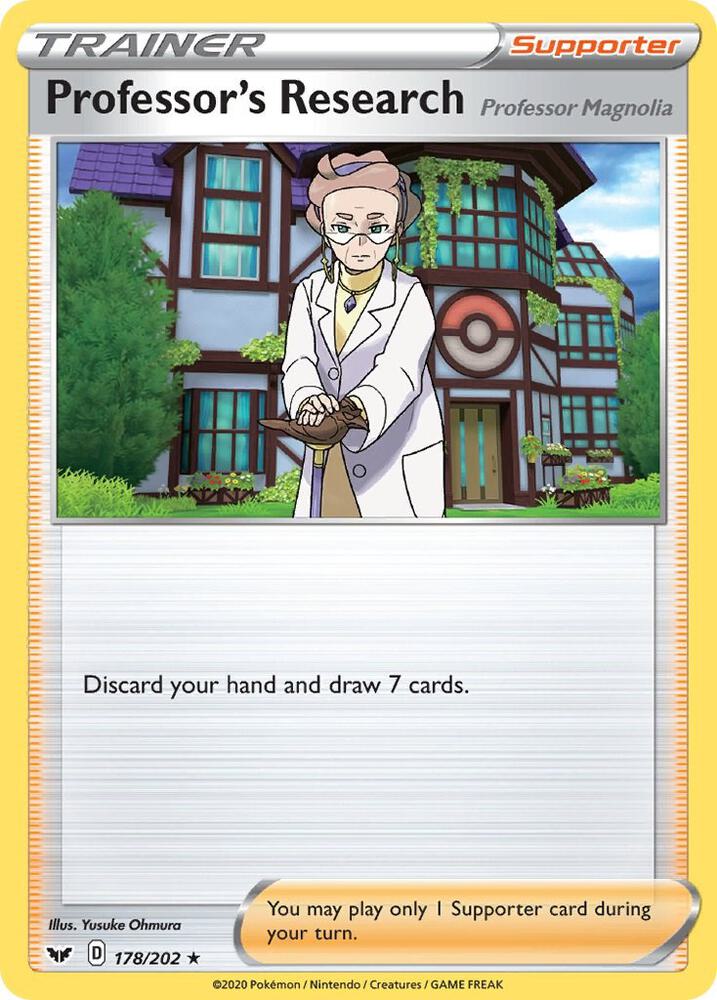 Professor's Research [Professor Magnolia] - SWSH01: Sword & Shield Base Set
