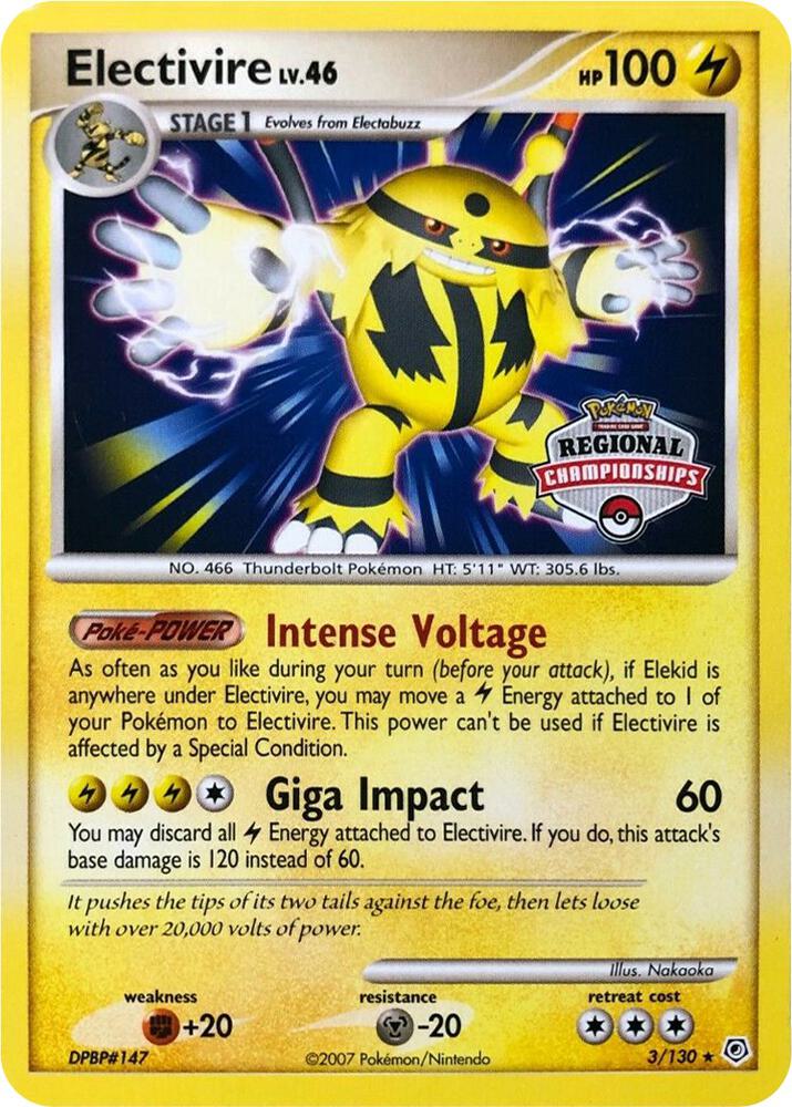 Electivire (Regional Championships)