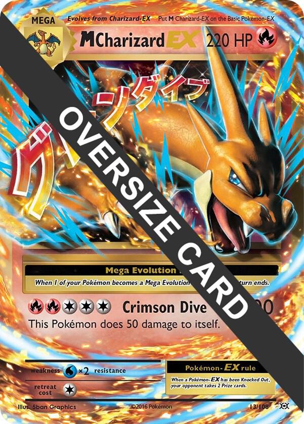 M Charizard EX - 13/106 (Form Y) - Jumbo Cards