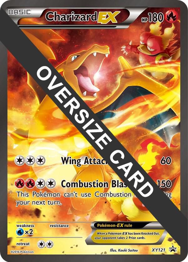 Charizard EX - XY121 (XY Black Star Promos) - Jumbo Cards