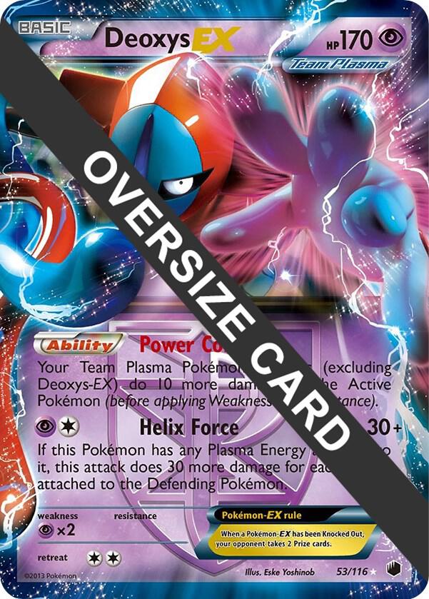 Deoxys EX - 53/116 (Plasma Freeze) - Jumbo Cards