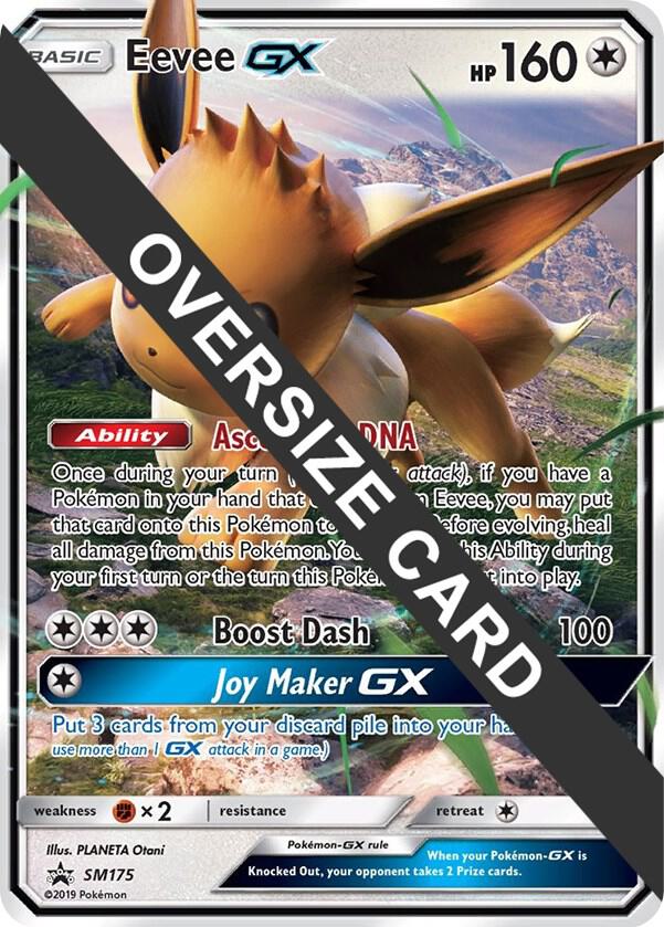 Eevee GX - SM175 (SM Black Star Promo) - Jumbo Cards