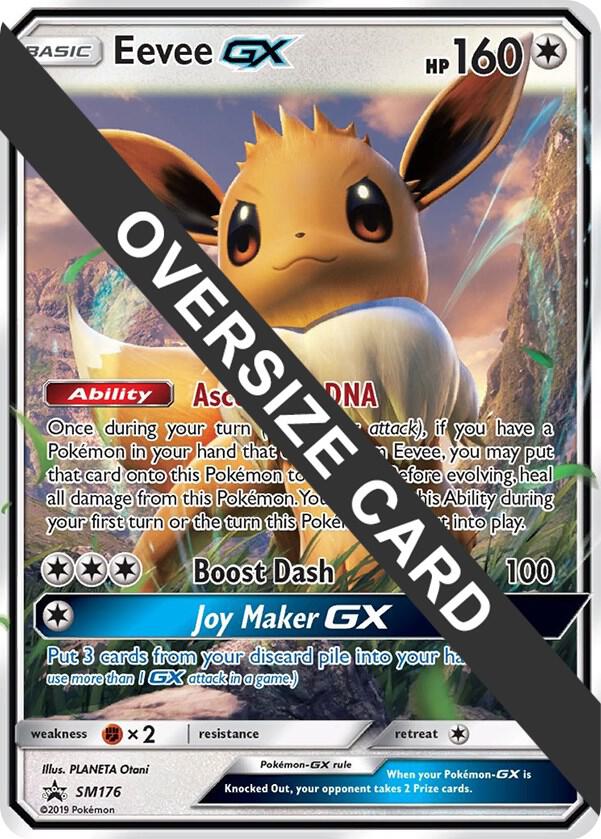 Eevee GX - SM176 (SM Black Star Promo) - Jumbo Cards