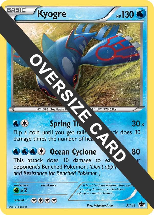 Kyogre - XY51 - Jumbo Cards