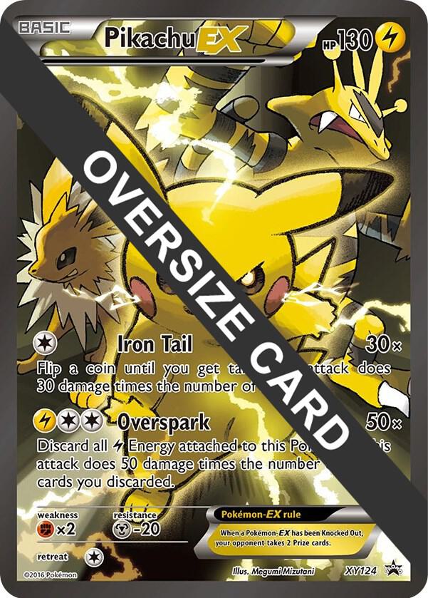 Pikachu EX - XY124 - Jumbo Cards