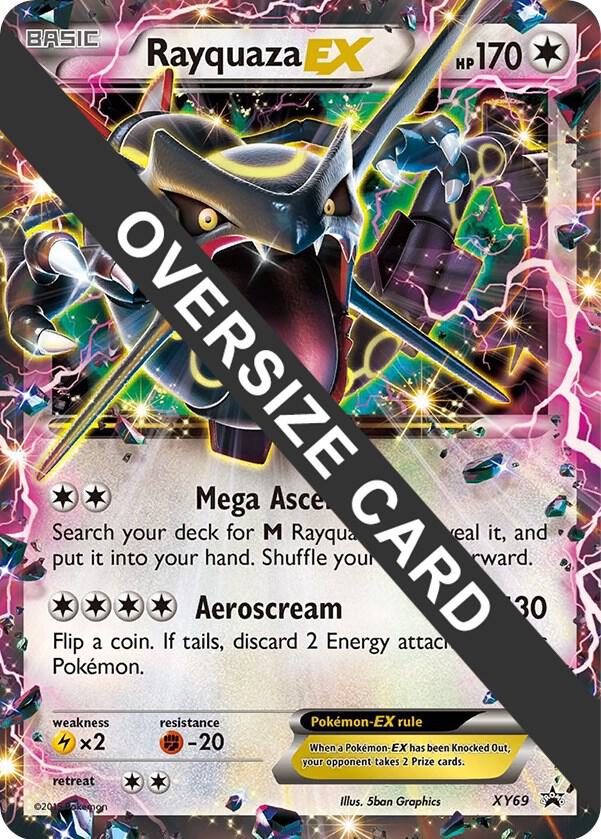 Rayquaza EX - XY69 - Jumbo Cards