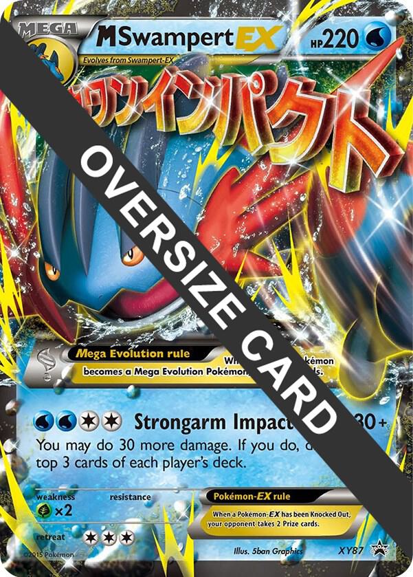 M Swampert EX - XY87 - Jumbo Cards