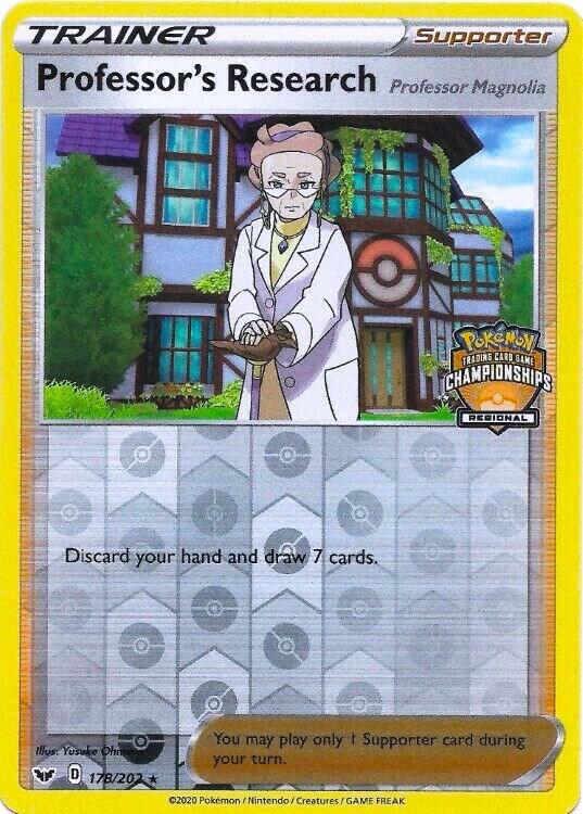 Professor's Research [Professor Magnolia] - 178/202 (Regional Championships) - League & Championship Cards