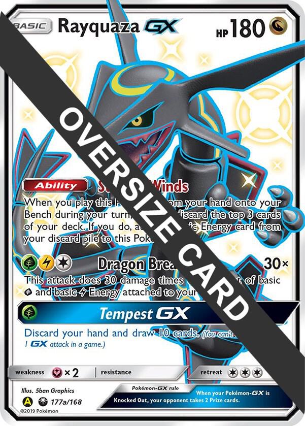 Rayquaza GX - 177a/168 - Jumbo Cards