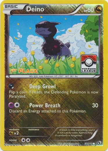 Deino (Pokemon League) [1st Place]