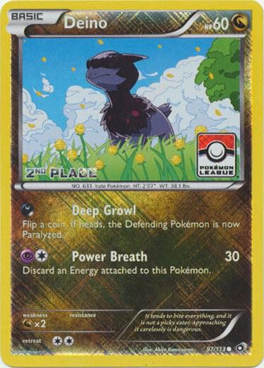 Deino (Pokemon League) [2nd Place]