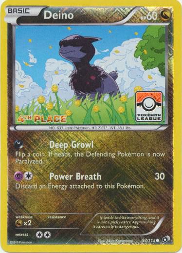 Deino (Pokemon League) [4th Place]
