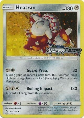 Heatran - 88/156 (Prerelease) - Alternate Art Promos