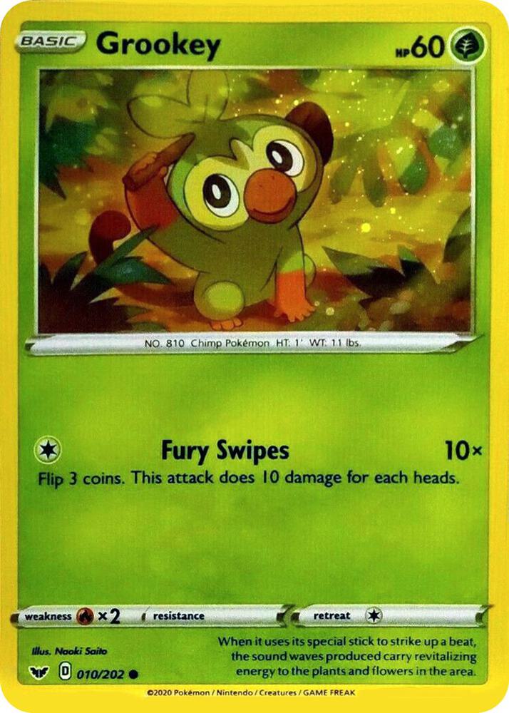 Grookey (Cosmos Holo)